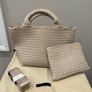 Naghedi St Barths mini tote ecru